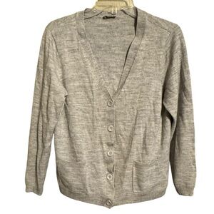 Talbot's‎ Petites Wool Blend Cardigan Sweater